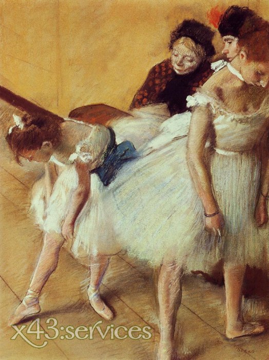 Edgar Degas - Das Tanzpruefung